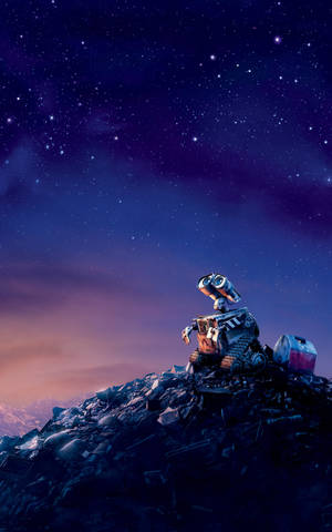 Mobil Wall-E Stjernehimmel wallpaper — Lenovo Idea Tab Plus Wallpapers