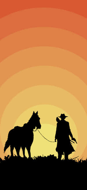 Western Cowboy Iphone — Galaxy M06 Wallpapers