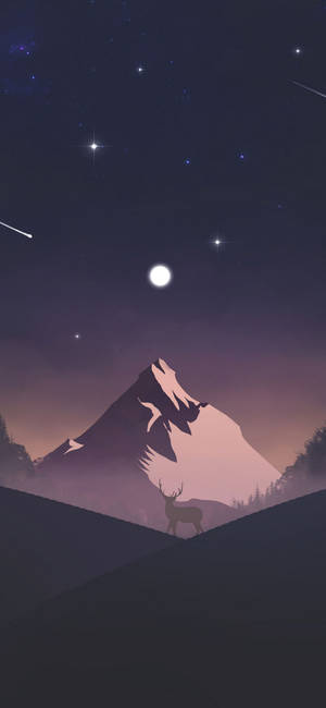 WhatsApp Chat Fuldmåne Vektor — Galaxy S24 Wallpapers