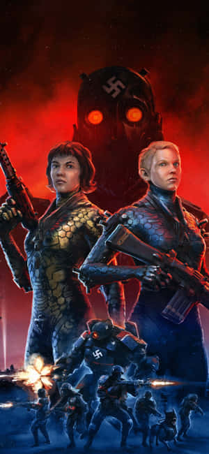 Iphone Xs Wolfenstein Ii Baggrund — Samsung S21 Ultra Wallpapers