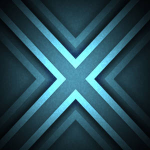 X metal cool mønster tapet — Grå æstetik Wallpapers