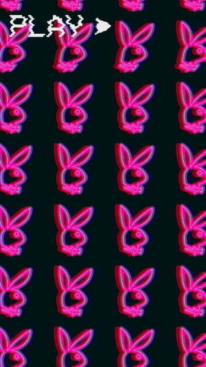 Y2k æstetisk pink Playboy Bunny