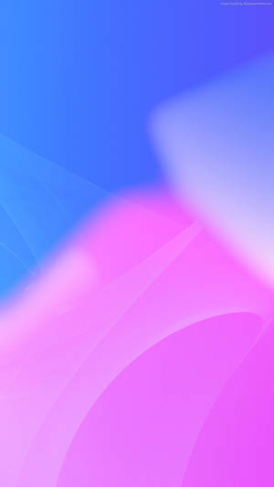 Yndefuldt samspil af lyserøde og blå former — Lys pink æstetik Wallpapers