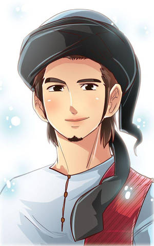 Yndig Anime Islamisk Dreng — Lenovo Legion Y700 AI Wallpapers