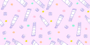 Yndig Kawaii Lyserød Baggrund — Pink anime aesthetic Wallpapers