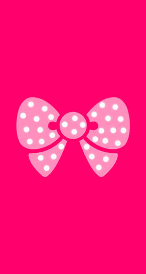 Nuttet lyserød sløjfe wallpaper — Sød pink Wallpapers