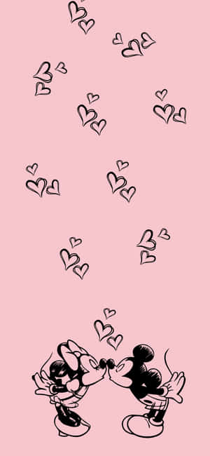 Minnie Mouse baggrund — iPhone 14 Pro Wallpapers