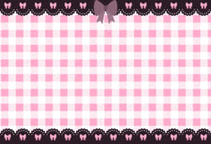 Yndige Kawaii Lyserøde Sæler Pyntet på Lyst Baggrund! — Kawaii pink Wallpapers