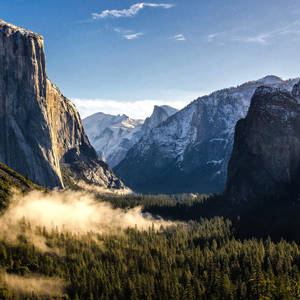 Yosemite-dal iPad-billede tapet