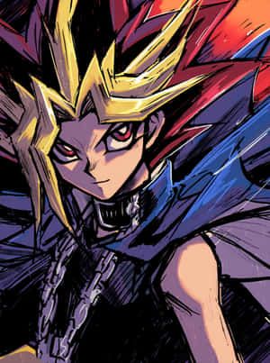 Yugi Muto: Mesterduellanten i aktion — iPad Pro M4 Wallpapers