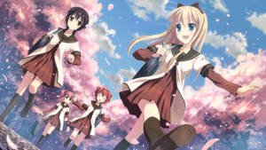 Yuru Yuri anime lesbisk baggrund