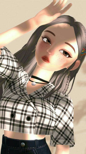 Zepeto æstetisk silhuetpige — Æstetisk pige Wallpapers