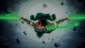 Zoro,One Piece,Wano,Haki,Anime,Grøn,Konge baggrunde